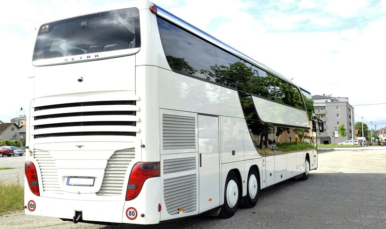 Germany: Buses agency in Weinheim, Baden-Württemberg